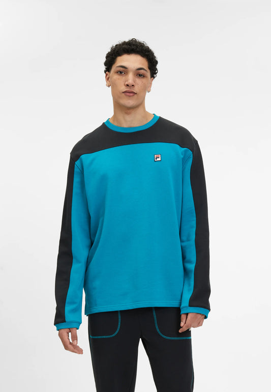 FILA RENK BLOK DETAYLI UZUN KOLLU SWEATSHIRT